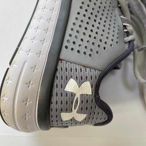 UNDER ARMOUR Women's Size 9 Micro G Fuel RN 1285487-942 Running Shoes Gray - Picture 11 of 11